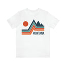 Montana T-Shirt - Retro Mountain Unisex Montana Shirt-10