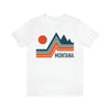 Montana T-Shirt - Retro Mountain Unisex Montana Shirt