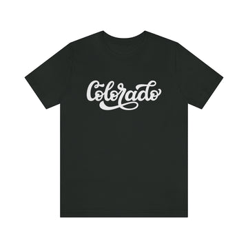 Buy vintage-black Colorado T-Shirt - Hand Lettered Unisex Colorado Shirt