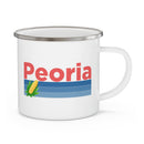 Peoria, Illinois Camp Mug - Retro Corn Peoria Mug-3