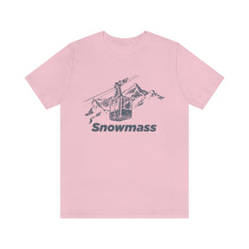 Buy pink Snowmass, Colorado T-Shirt - Retro Unisex Snowmass T Shirt