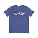 Colorado T-Shirt - Paint Text Unisex Colorado Shirt-16