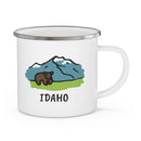 Idaho Camp Mug - Retro Enamel Camping Idaho Mug-3