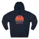 Premium Boston, Massachusetts Hoodie - Retro 80s Unisex Sweatshirt-9