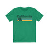 California T-Shirt - Retro Camping Adult Unisex California T Shirt