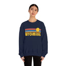 Wyoming Sweatshirt - Retro Sunrise Unisex-26