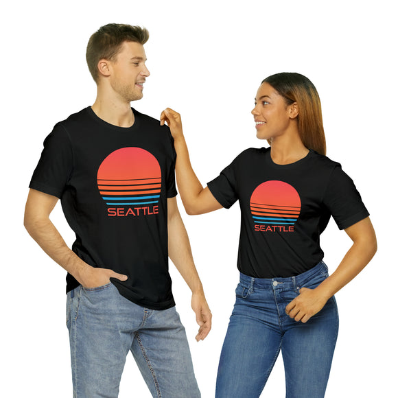 Seattle, Washington T-Shirt - Retro 80s Unisex Seattle Shirt