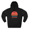 Premium Boise, Idaho Hoodie - Retro 80s Unisex Sweatshirt