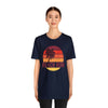 Beach Bum T-Shirt - Retro Palm Tree Unisex Beach Bum Shirt