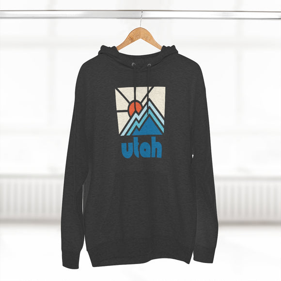 Premium Utah Hoodie - Min Mountain Unisex Sweatshirt