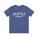 Seattle, Washington Shirt - Paint Text Unisex Seattle T-Shirt-1