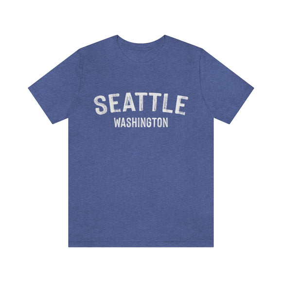 Seattle, Washington Shirt - Paint Text Unisex Seattle T-Shirt