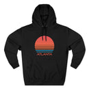 Premium Atlanta, Georgia Hoodie - Retro 80s Unisex Sweatshirt-5