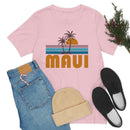 Maui, Hawaii T-Shirt - Retro Palm Tree Unisex Maui Shirt-61