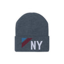 New York Beanie - Adult Embroidered Retro New York Knit Hat-13