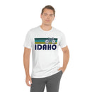 Idaho T-Shirt - Retro Mountain Bike Adult Unisex Idaho T Shirt-14