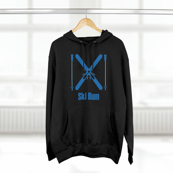 Premium Ski Bum Hoodie - Retro Unisex Sweatshirt