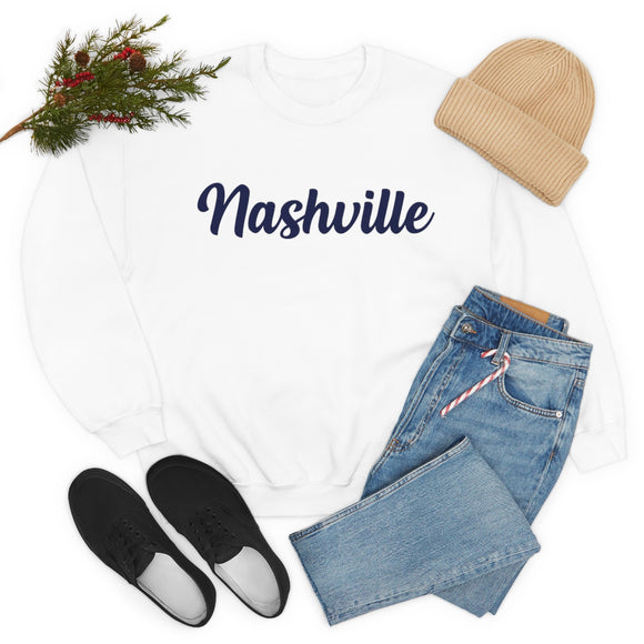 Nashville, Tennessee Sweatshirt - Script Unisex