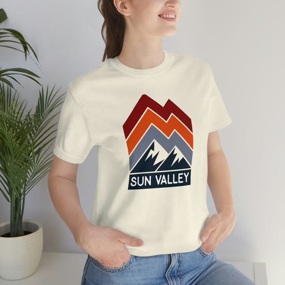 Sun Valley, Idaho T-Shirt - Retro Mountain Unisex Sun Valley Shirt