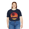 Beach Bum T-Shirt - Retro Palm Tree Unisex Beach Bum Shirt