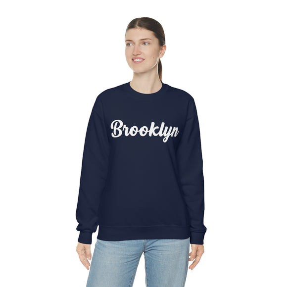 Brooklyn, New York Sweatshirt - Retro Sunset Unisex