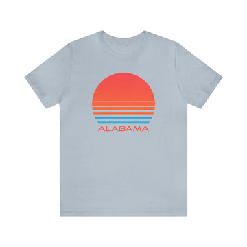 Buy light-blue Alabama T-Shirt - Retro 80s Unisex Alabama Shirt
