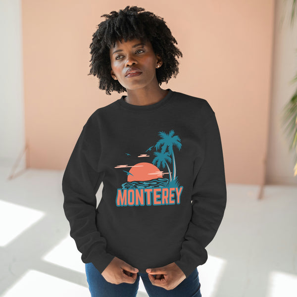 Premium Monterey, California Sweatshirt - Unisex Premium Crewneck Sweatshirt