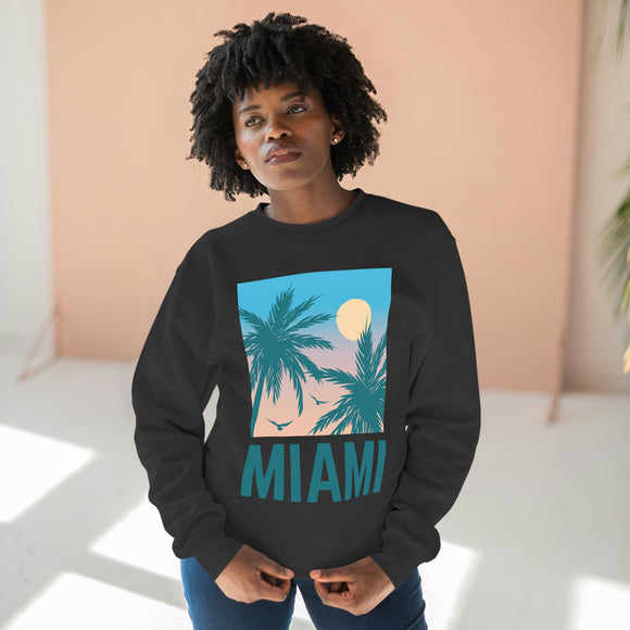 Premium Miami, Florida Sweatshirt - Unisex Premium Crewneck Sweatshirt