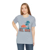 Del Mar, California T-Shirt - Retro Palm Tree & Beach Unisex Del Mar Shirt