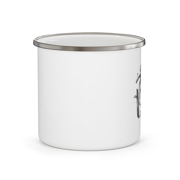 Colorado Camp Mug - Retro Enamel Camping Colorado Mug