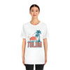 Tulum, Mexico T-Shirt - Retro Palm Tree & Beach Unisex Tulum Shirt