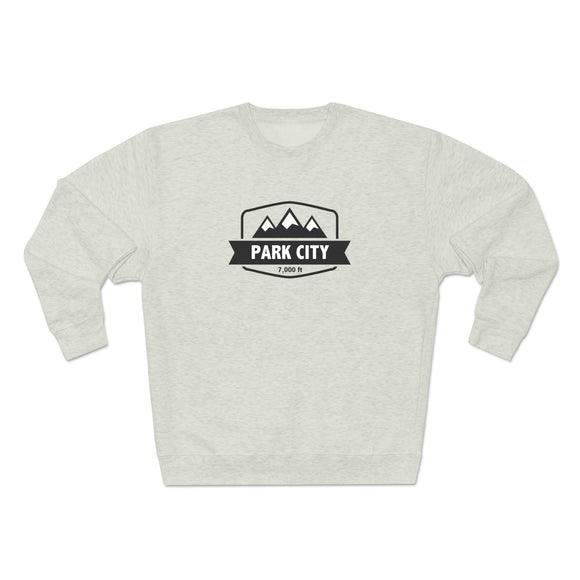 Premium Park City, Utah Crewneck Sweatshirt - Retro Unisex Sweatshirt