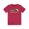 Park City, Utah T-Shirt - Retro Mountain Adult Unisex Park City T Shirt