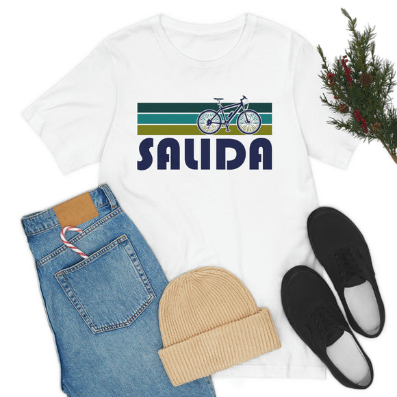 Salida T-Shirt - Retro Mountain Bike Adult Unisex Salida, Colorado T Shirt