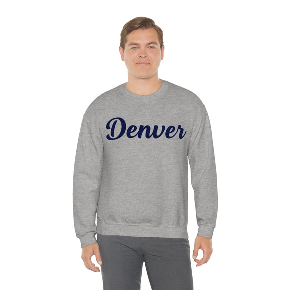 Denver, Colorado Sweatshirt - Script Unisex