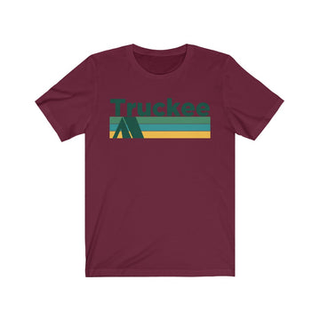 Truckee, California T-Shirt - Retro Camping Adult Unisex Truckee T Shirt