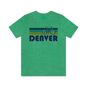 Denver T-Shirt - Retro Mountain Bike Adult Unisex Denver, Colorado T Shirt
