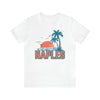 Naples, Florida T-Shirt - Retro Palm Tree & Beach Unisex Naples Shirt