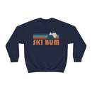 Ski Bum Sweatshirt - Retro Mountain Unisex-25