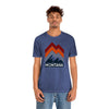 Montana T-Shirt - Retro Mountain Unisex Montana Shirt