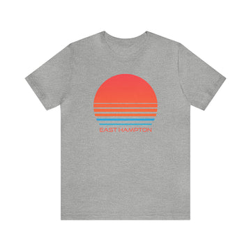 Buy athletic-heather East Hampton, New York T-Shirt - Retro 80s Unisex East Hampton Shirt