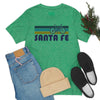 Santa Fe T-Shirt - Retro Mountain Bike Adult Unisex Santa Fe, New Mexico T Shirt