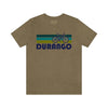 Durango T-Shirt - Retro Mountain Bike Adult Unisex Durango, Colorado T Shirt