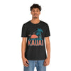 Kauai, Hawaii T-Shirt - Retro Palm Tree & Beach Unisex Kauai Shirt
