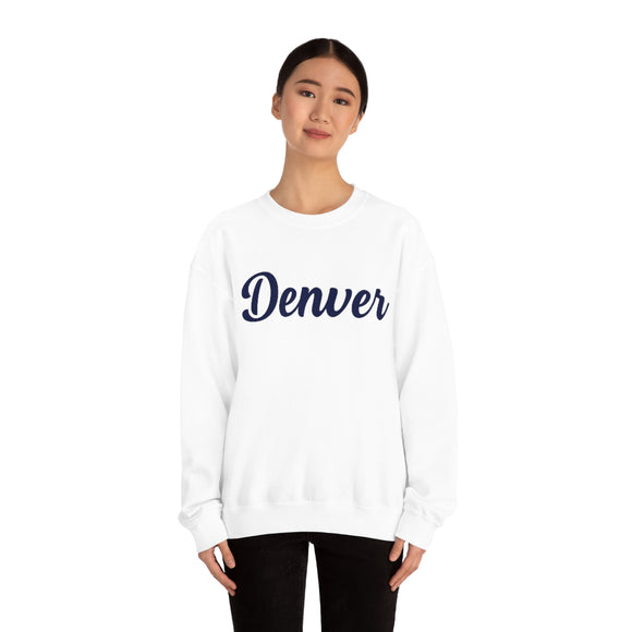 Denver, Colorado Sweatshirt - Script Unisex