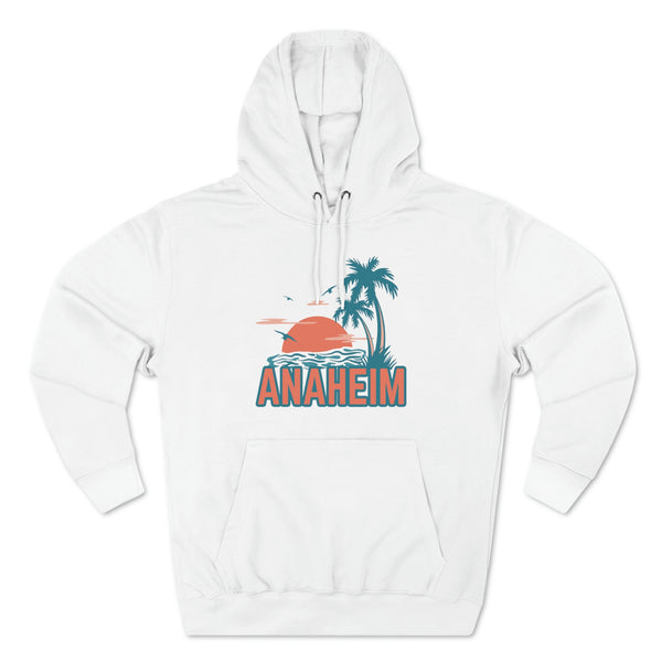 Premium Anaheim, California Hoodie Hoodie - Palm Tree Unisex Sweatshirt