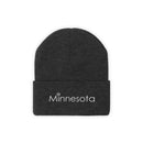 Minnesota Knit Beanie - Adult Embroidered Snowflake Minnesota Knit Hat-9