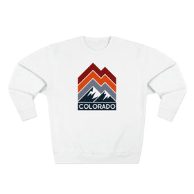 Premium Colorado Sweatshirt - Retro Unisex Premium Crewneck Colorado Sweatshirt