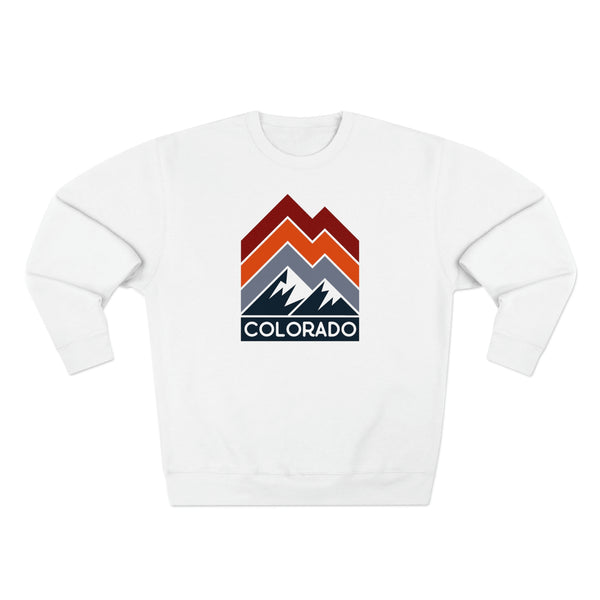 Premium Colorado Sweatshirt - Retro Unisex Premium Crewneck Colorado Sweatshirt