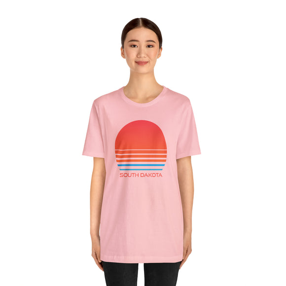South Dakota T-Shirt - Retro 80s Unisex South Dakota Shirt